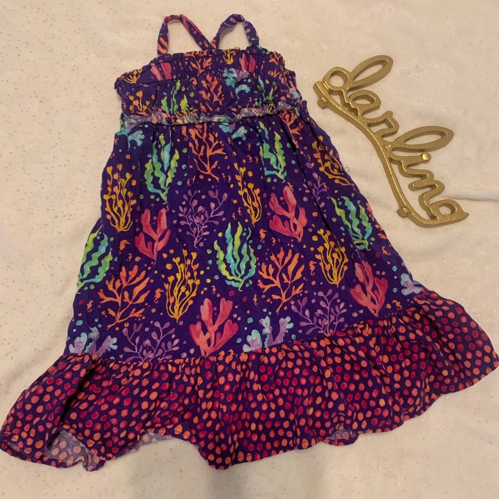 Oshkosh baby girl maxi dress 18m
